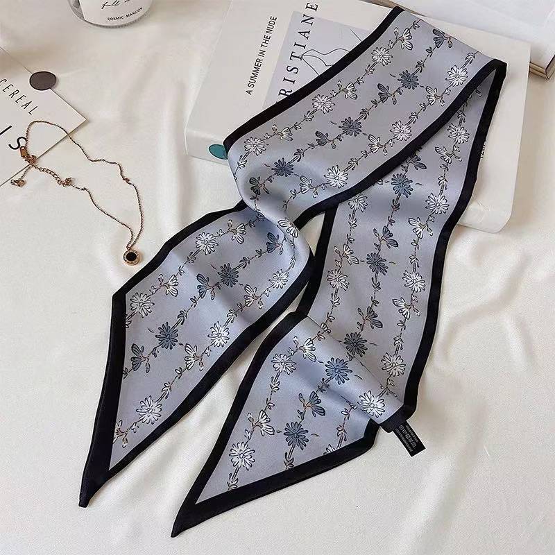 Vintage Floral Silk Silk Scarf - Ethnic Fashion Design review and price
