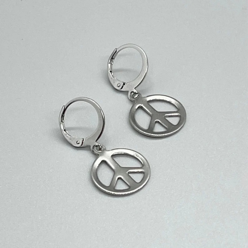 Stainless Steel PEACE SIGN Lev - Go Ethnic Fashion review and price