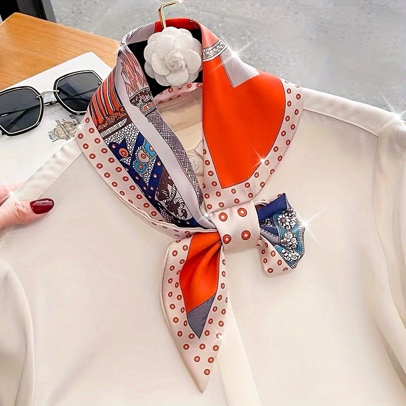 Boho Chic Orange Floral Print  - Ethnic Fashion Design review and price