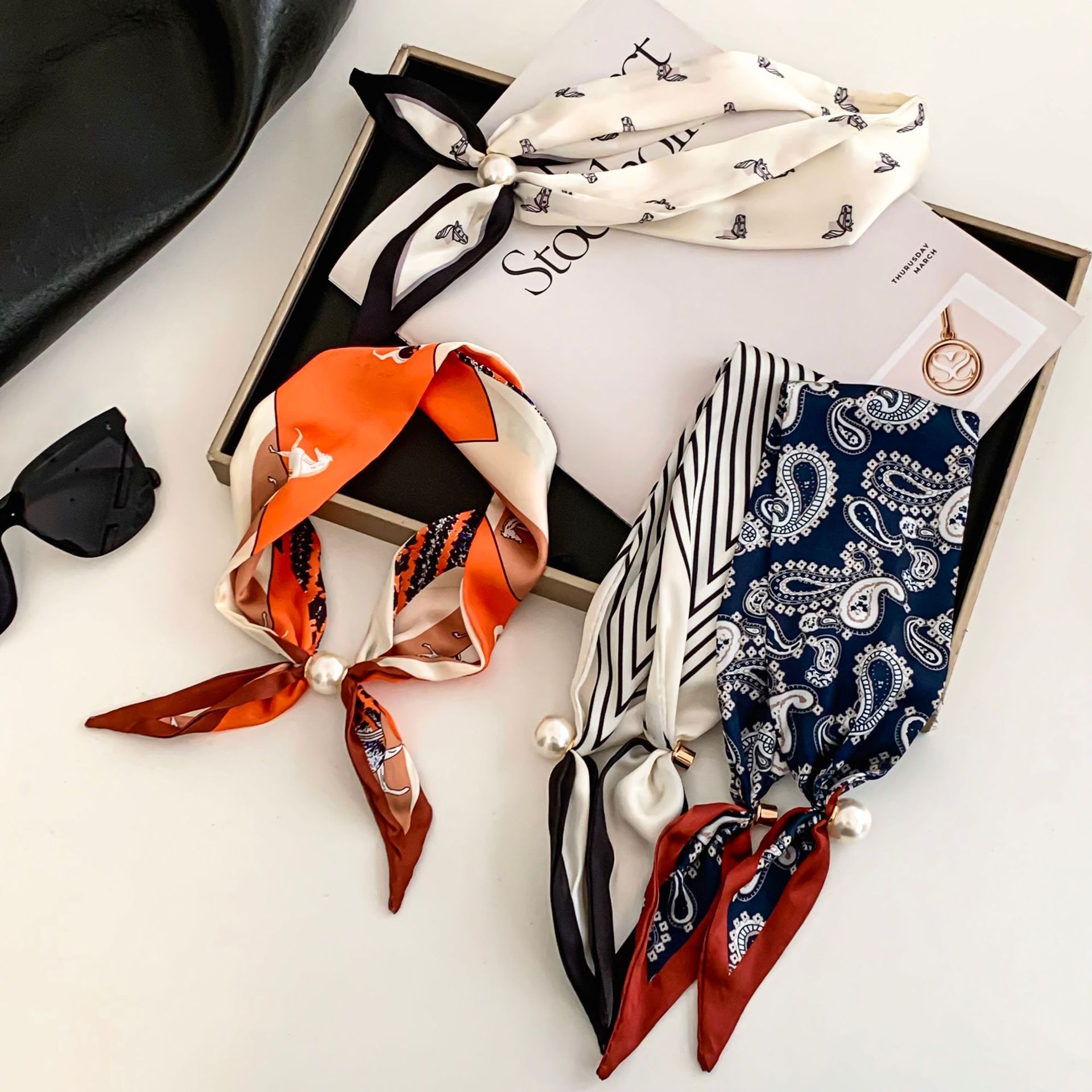Cashew Flower Silk Scarf Effor - Ethnic Fashion Design review and price