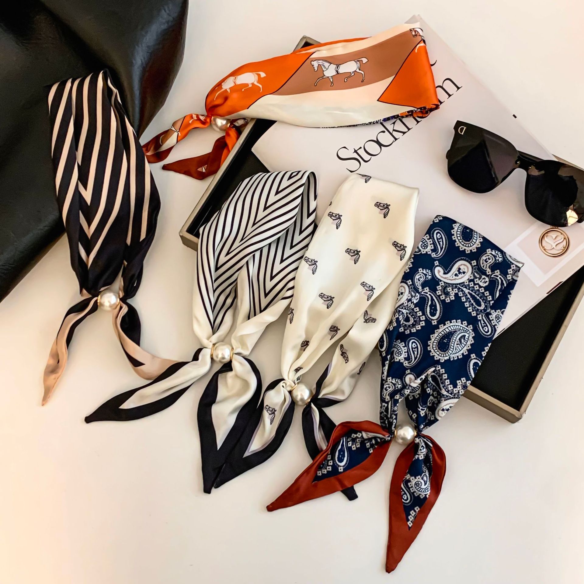 Cashew Flower Silk Scarf Effor - Ethnic Fashion Design review and price