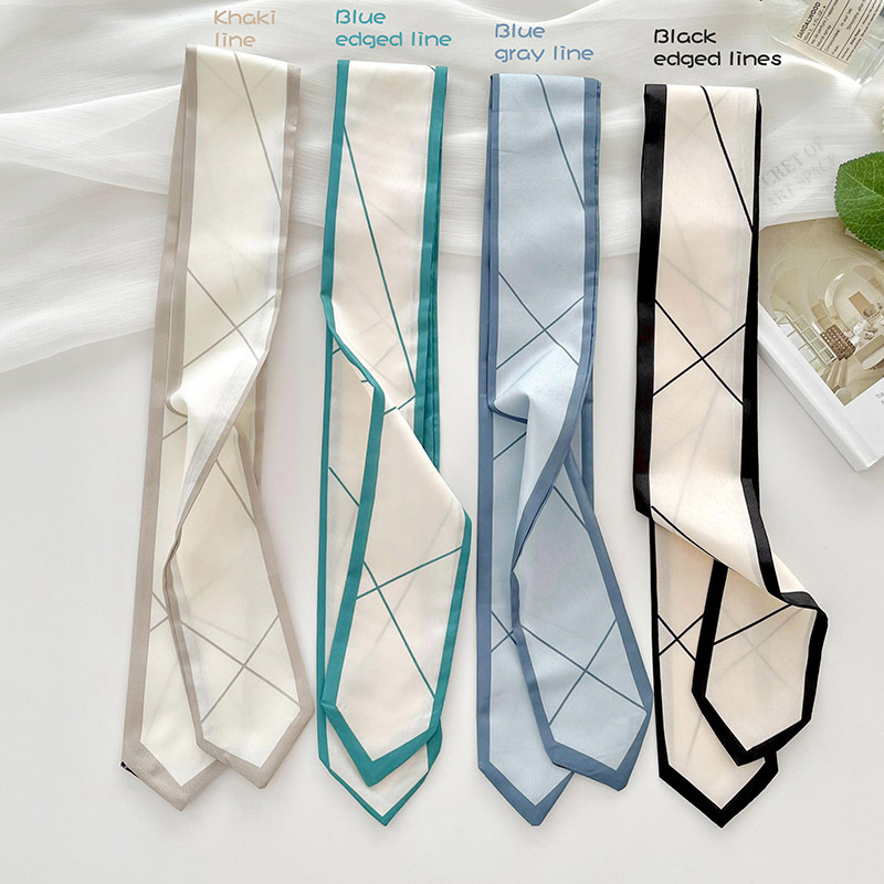 Versatile silk scarf thin long - Ethnic Fashion Design review and price